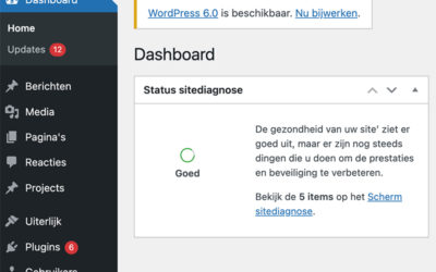 Websites: about updates and Google