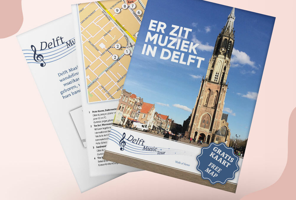 Special map Delft Music Tour