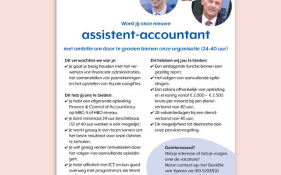 Job ad for Accountant Agency
