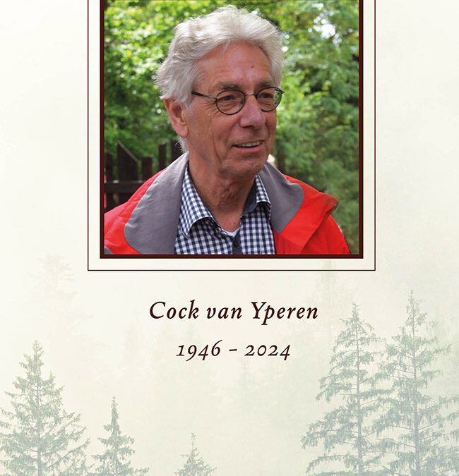 The last honor to my father – memorial invite card design