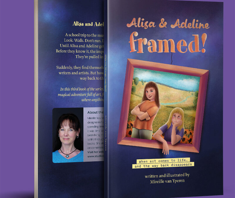 New Children’s book: Alisa & Adeline Framed!