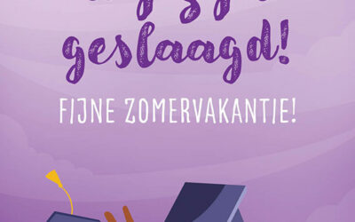 Graduation postcard